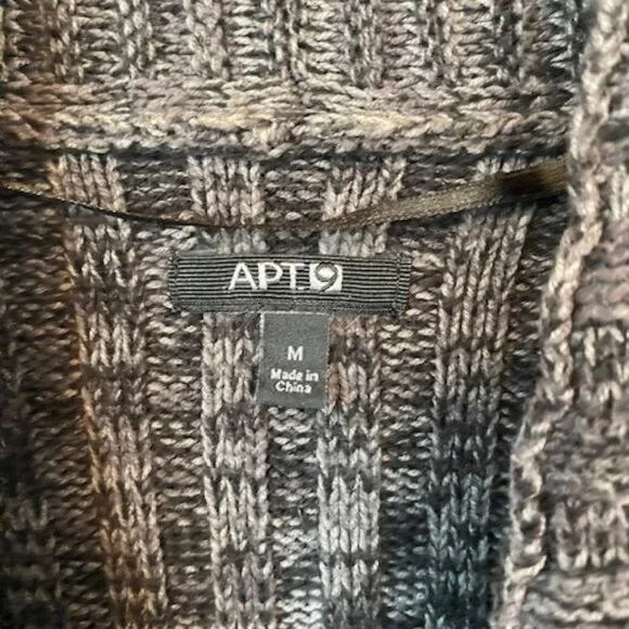 APT 9 long gray sweater - Picture 2 of 6